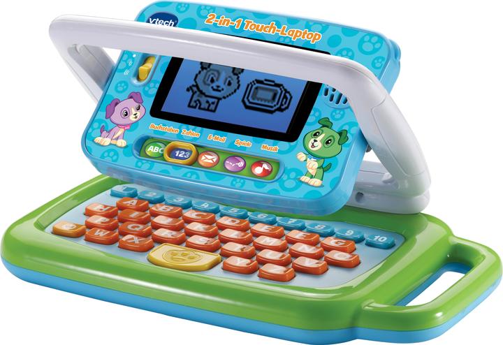 Actual product image VTech 2-in-1 touch laptop (German)