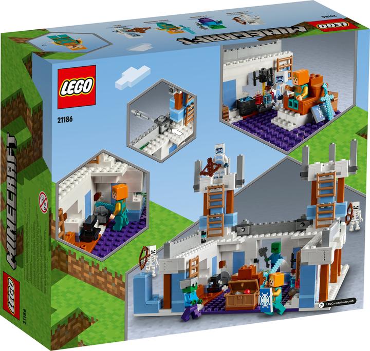 Produktbild LEGO Der Eispalast (21186, LEGO Minecraft)