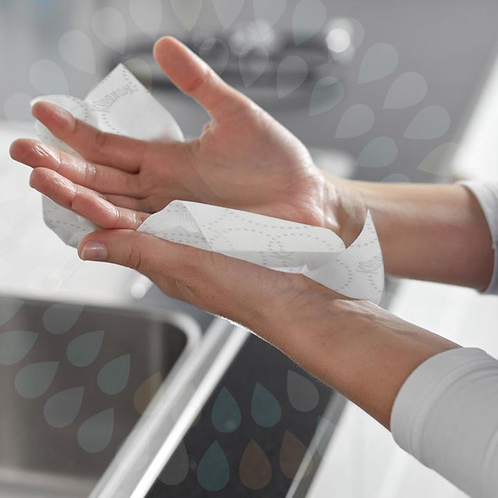 Produktbild Kimberly-Clark KLEENEX Ultra SLIMROLL Hand Towel Wht F1 (1 x)
