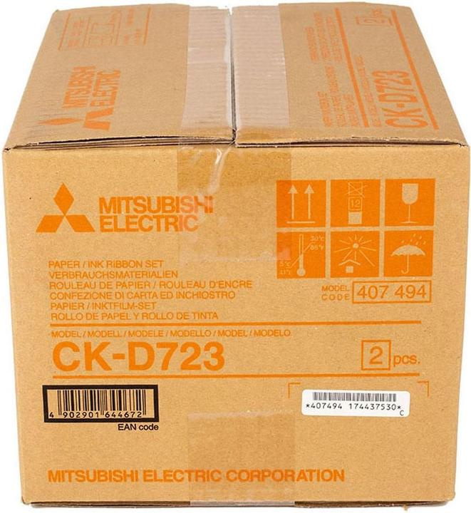Produktbild Mitsubishi Electric CK-D 723 15x23 cm 2x 180 Prints (15 x 23 cm, 180 x)