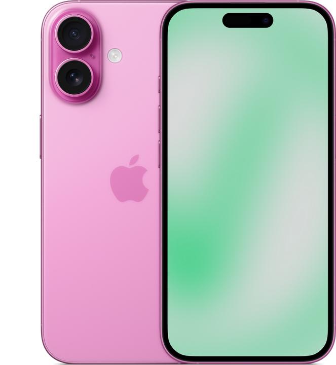 Image du produit Revendo iPhone 16 (128 Go, Pink, 6.10", 48 Mpx, D / Acceptable)