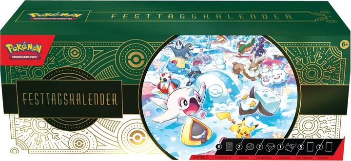 Actual product image Pokémon Festive calendar