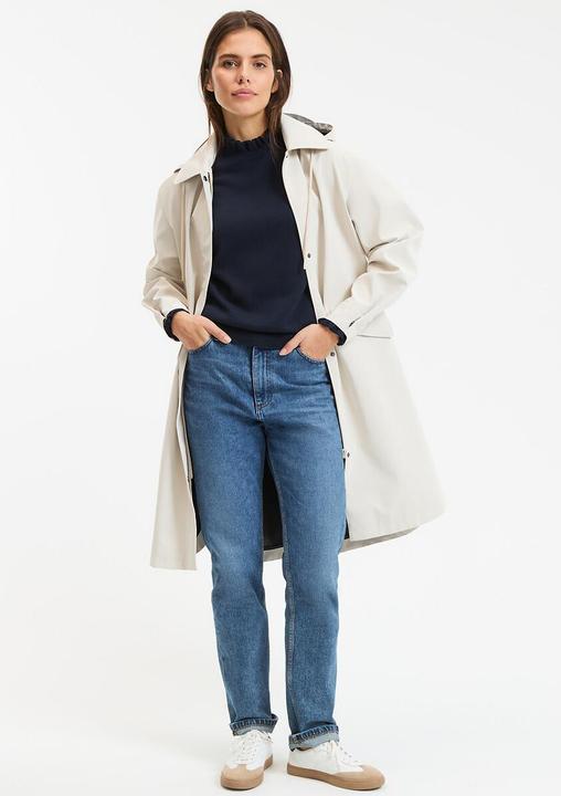 Produktbild La Redoute Collections Pullover mit gerüschtem Stehkragen und langen Ärmeln (M)