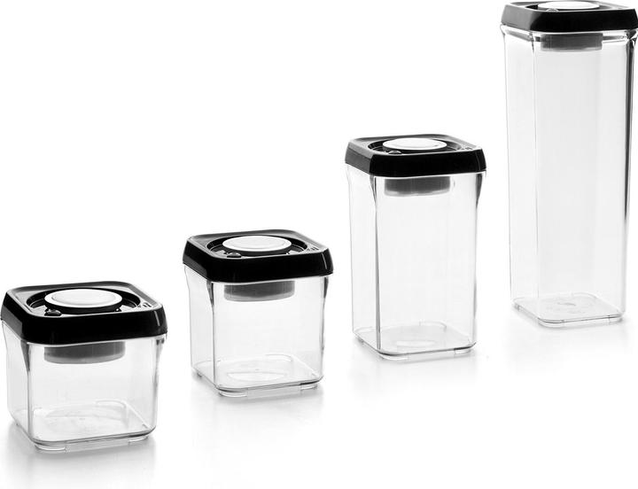 Actual product image Ibili Square vacuum container 500 ml Space-saving food storage (0.50 l)