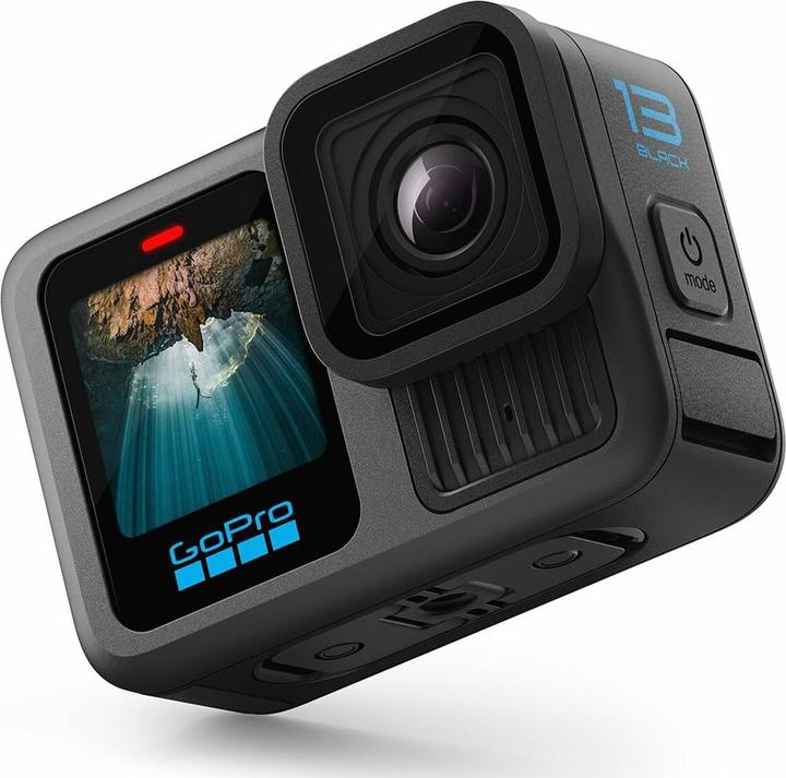 Productafbeelding GoPro HERO13 Black Accessory Hard Bundle (inkl. 64 GB MicroSDXC-Karte) (60p, Bluetooth, WiFi)