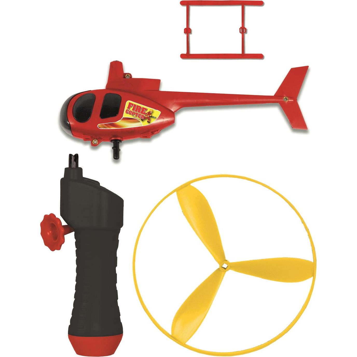 Günther Flugspiele Günther Paul Hubschrauber Fire Copter mit Starter 13cm 4+