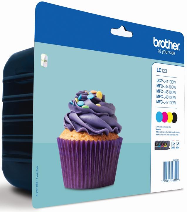 Immagine prodotto Brother LC-123 Rainbow Pack (M, Y, C)