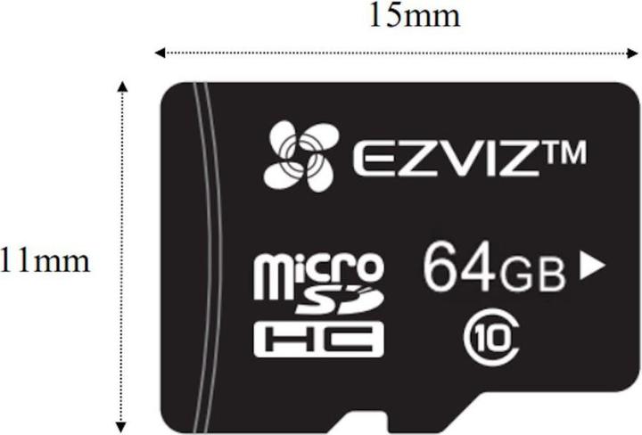 Produktbild EZVIZ Carte Micro SD 64Gb (64 GB, microSDXC, U3, UHS-I)