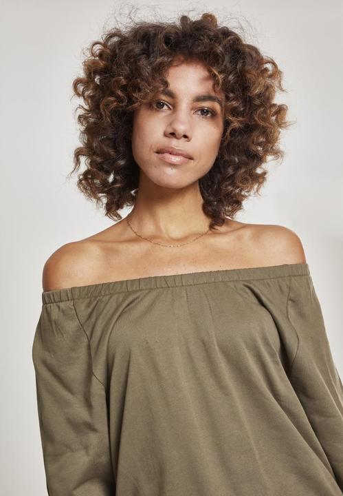 Actual product image Urban Classics Ladies Cold Shoulder Terry Jumpsuit (M)
