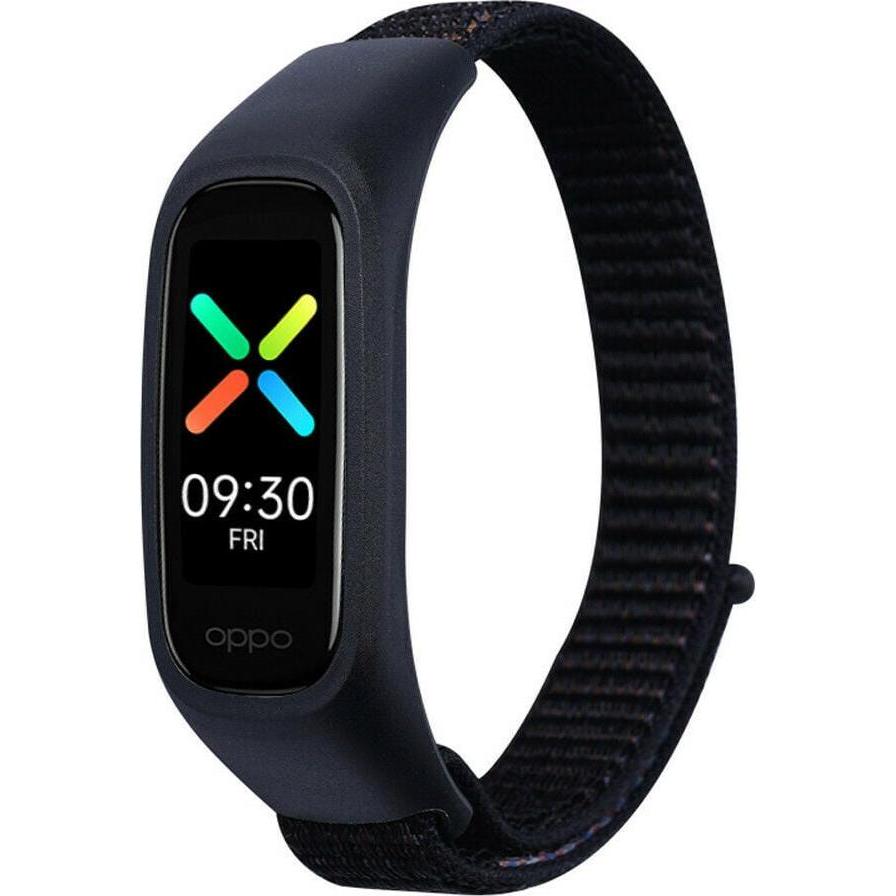 Strap-it Nylonarmband (Nylon), Uhrenarmband, Schwarz