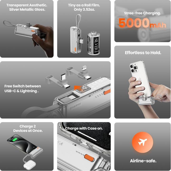 Produktbild Sharge Flow Mini (5000 mAh, 12 W, 18.50 Wh)