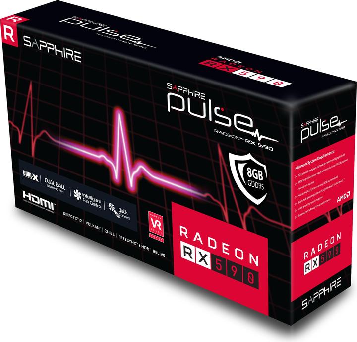 Produktbild Sapphire Pulse Radeon RX 590 (8 GB)