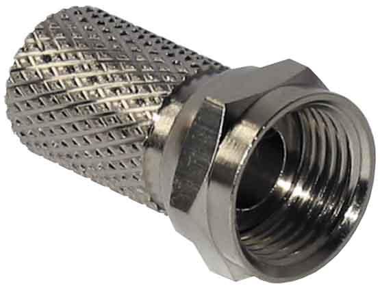 Actual product image Kreiling Metal twist-on plug (Antenna cable)