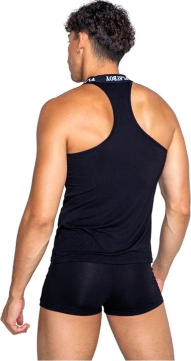 Image du produit Playboy Lingerie - Boxer Modal Tuxedo Homme - Noir (L)