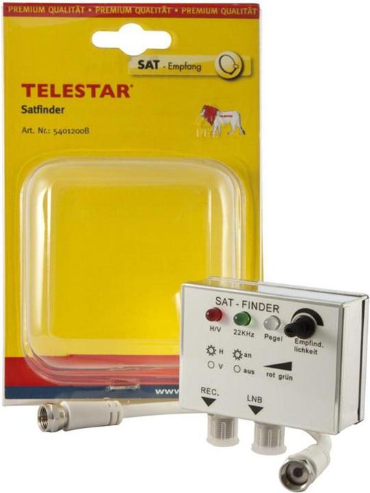 Produktbild Telestar Satfinder mit LED und Kabel (Messtechnik)