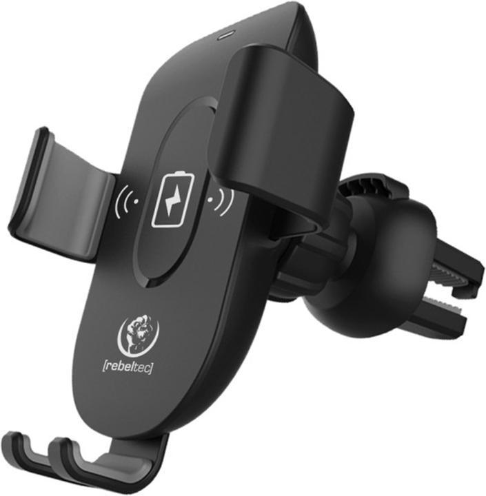 Actual product image Rebeltec 15W Wireless Charger and Smartphone Holder in One C25 (15 W)