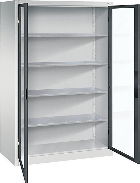 Anthracite grey RAL 7016, Light grey RAL 7035, Silver