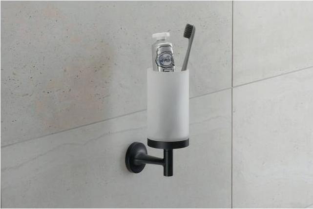 Image du produit Duravit Porte-verre Starck T noir mat