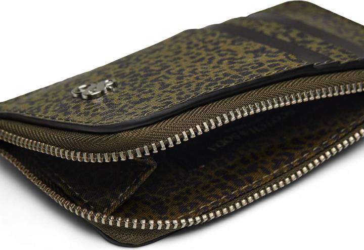 Actual product image Scotch & Soda Printed Leather Cardholder With A Zip