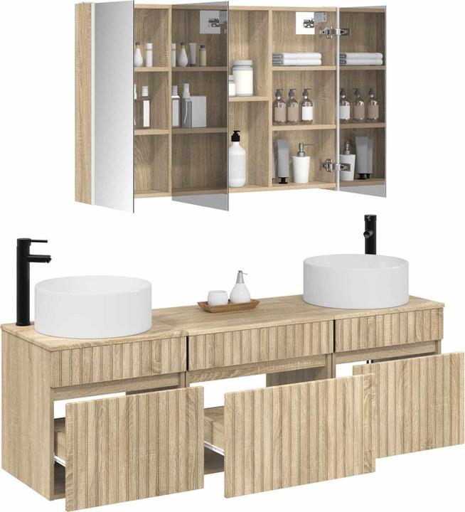 Produktbild vidaXL Moderner Badezimmerschrank