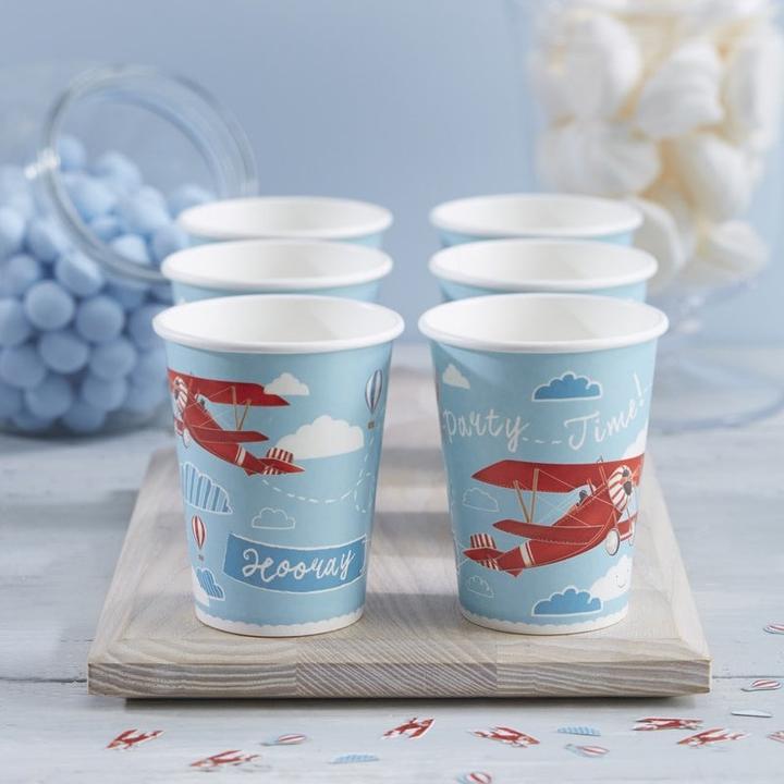 Produktbild Ginger Ray Partybecher Flying high (8x)