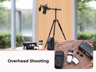 Produktbild K&F Concept T254A4+BH-28L Magnesium Aluminum Alloy Tripod (Metall)