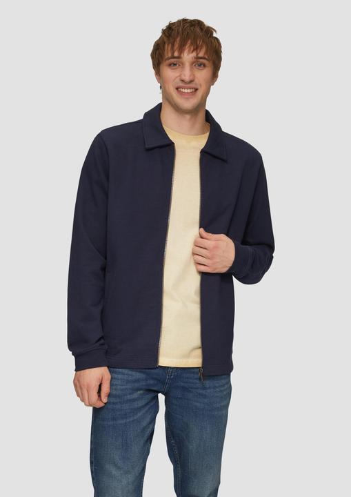 Produktbild s.Oliver Sweatshirt Jacke Sweatjacke mit Eingrifftaschen (XXL)