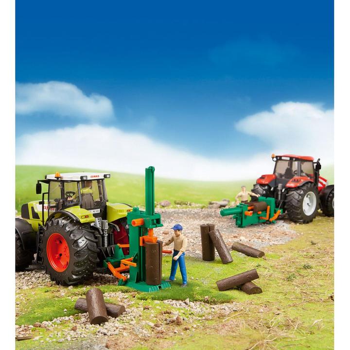 Actual product image Bruder BR Forestry set bWorld with figure