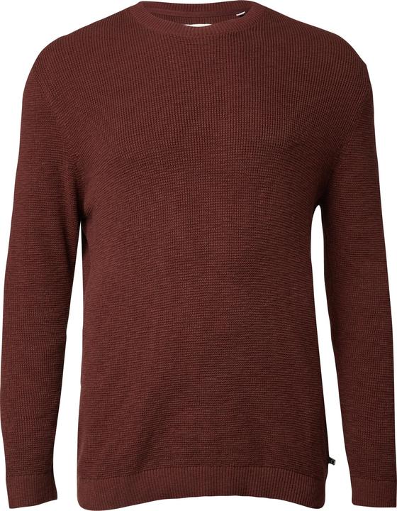 Produktbild s.Oliver Strickpullover Strickpullover mit Crew Neck und Strukturmuster (3XL)