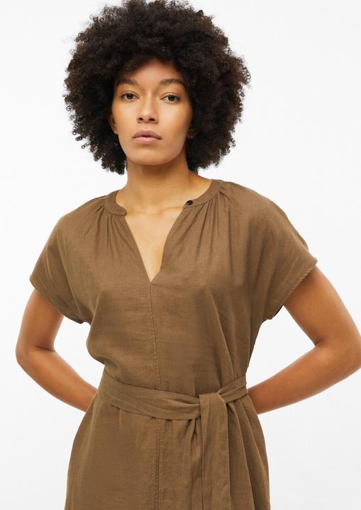 Actual product image s.Oliver Leinenmix-Kleid mit Eingrifftaschen (36)