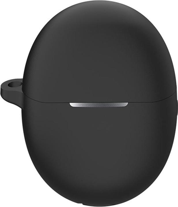 Actual product image Techsuit - Silicone Case - for Huawei FreeBuds 5, Smooth Ultrathin Material - Black (Headphone bag)