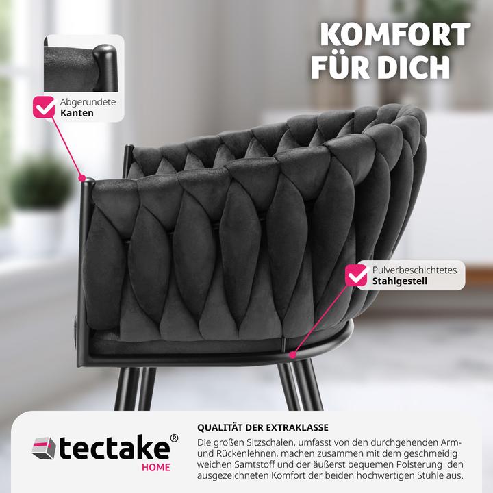 Produktbild tectake Astano Samt
