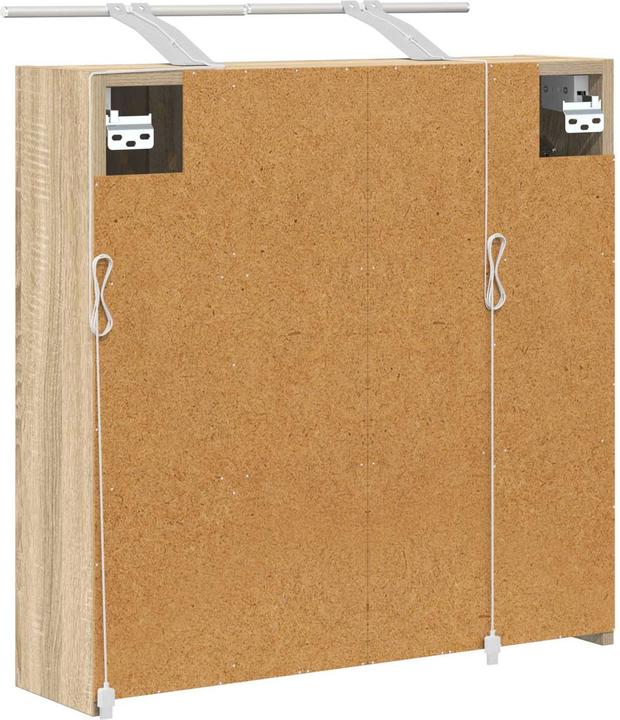 Produktbild vidaXL Badezimmerschrank (16 x 16 x 62.50 cm)
