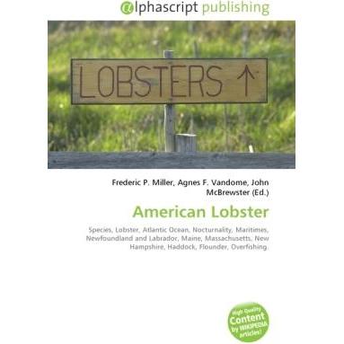 Thumbnail - American Lobster, Fachbücher von Agnes F. Vandome, Frederic P. Miller, John McBrewster