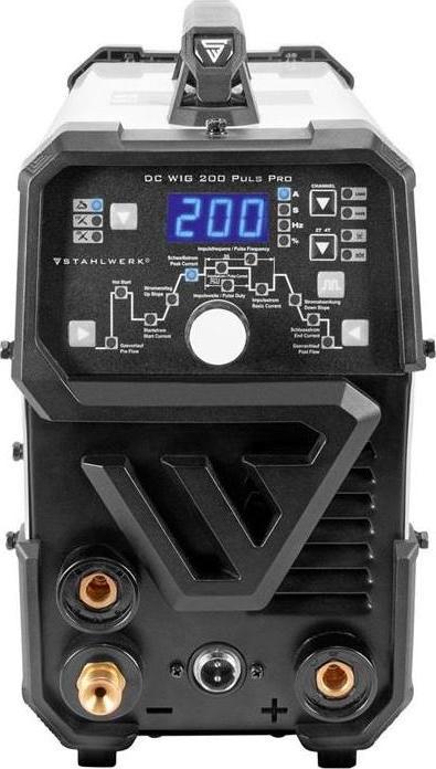 Actual product image Stahlwerk Combination welding machine DC TIG 200 Puls Pro 2 in 1 (Inverter welder)