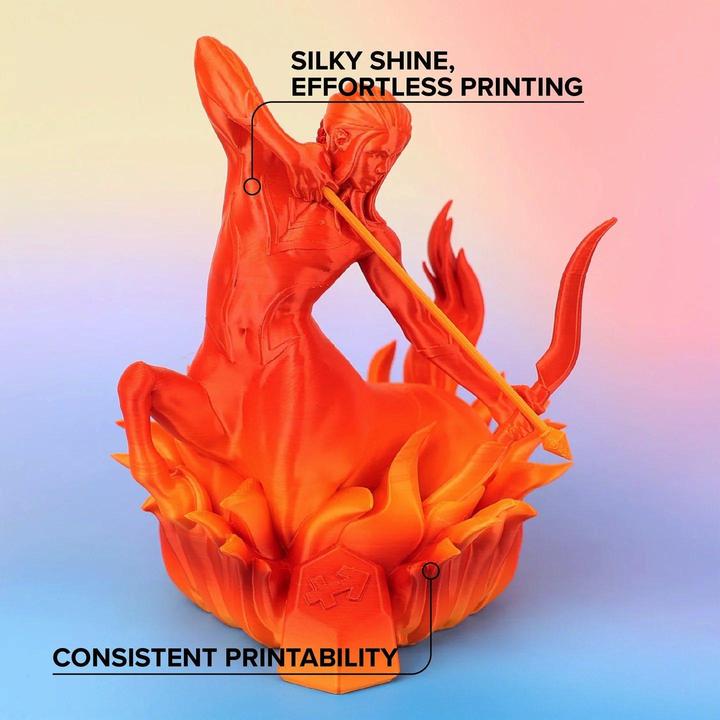 Actual product image Polymaker Panchroma™ PLA Gradient Silk (PLA, 1.75 mm, 1000 g)