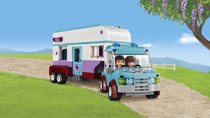 Image du produit LEGO Véhicule hippomobile et vétérinaire Friends (41125, LEGO Friends)