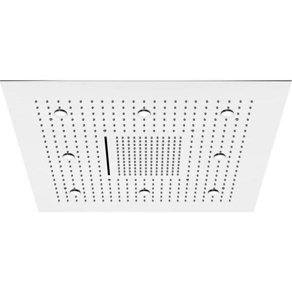 Steinberg, Duschbrause, Sensual Rain Regenpaneel, LED-Beleuchtung, Komplettset, Deckeneinbau, 3-strahlig, Easy-Cle (3 St...
