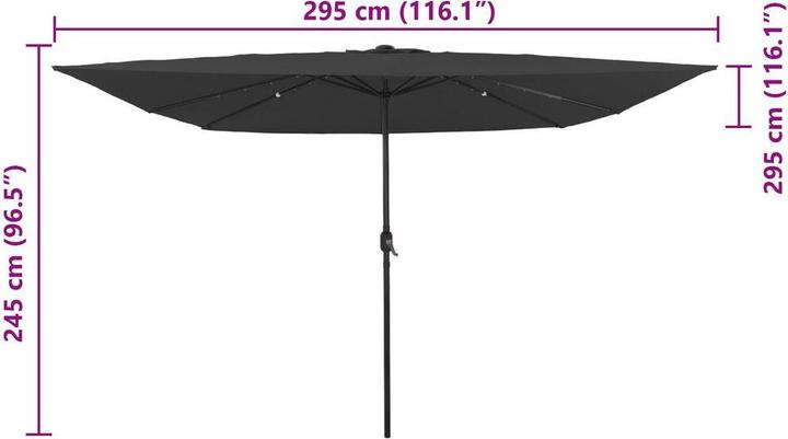 Immagine prodotto vidaXL Garten-Sonnenschirm (3 m)