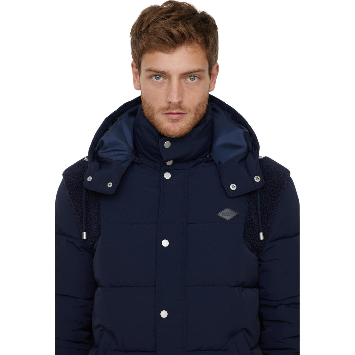 Thumbnail - Lee Cooper, Herren, Jacke, daunenjacke fedio (M), Blau, M