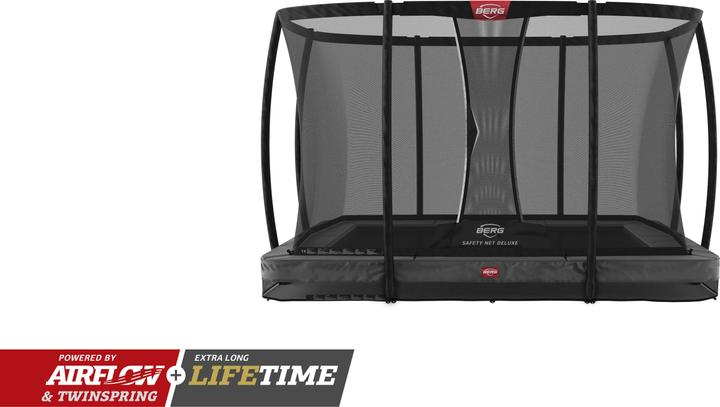 Immagine prodotto BERG 32.33.73.31 Trampolino per il tempo libero e il giardino Trampolino per esterni rettangolare con (220 cm)