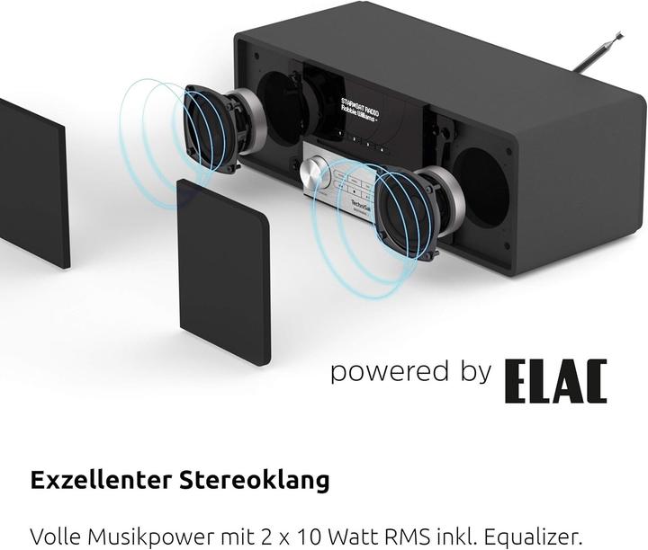 Actual product image TechniSat DigitRadio 3 (DAB+, FM, KW, Bluetooth, Wi-Fi)