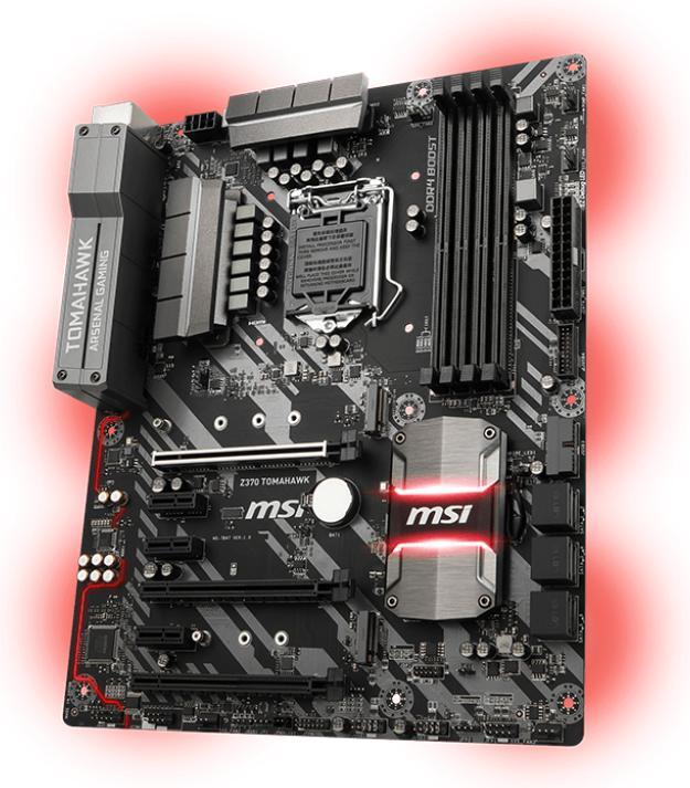 CPU MSI Z370 TOMAHAWK + Intel Core i5-8400 MSI Z370 Tomahawk - buy at Digitec