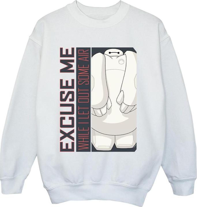 Produktbild Disney Big Hero 6 Baymax Excuse Me Some Air Sweatshirt Jungen (128)