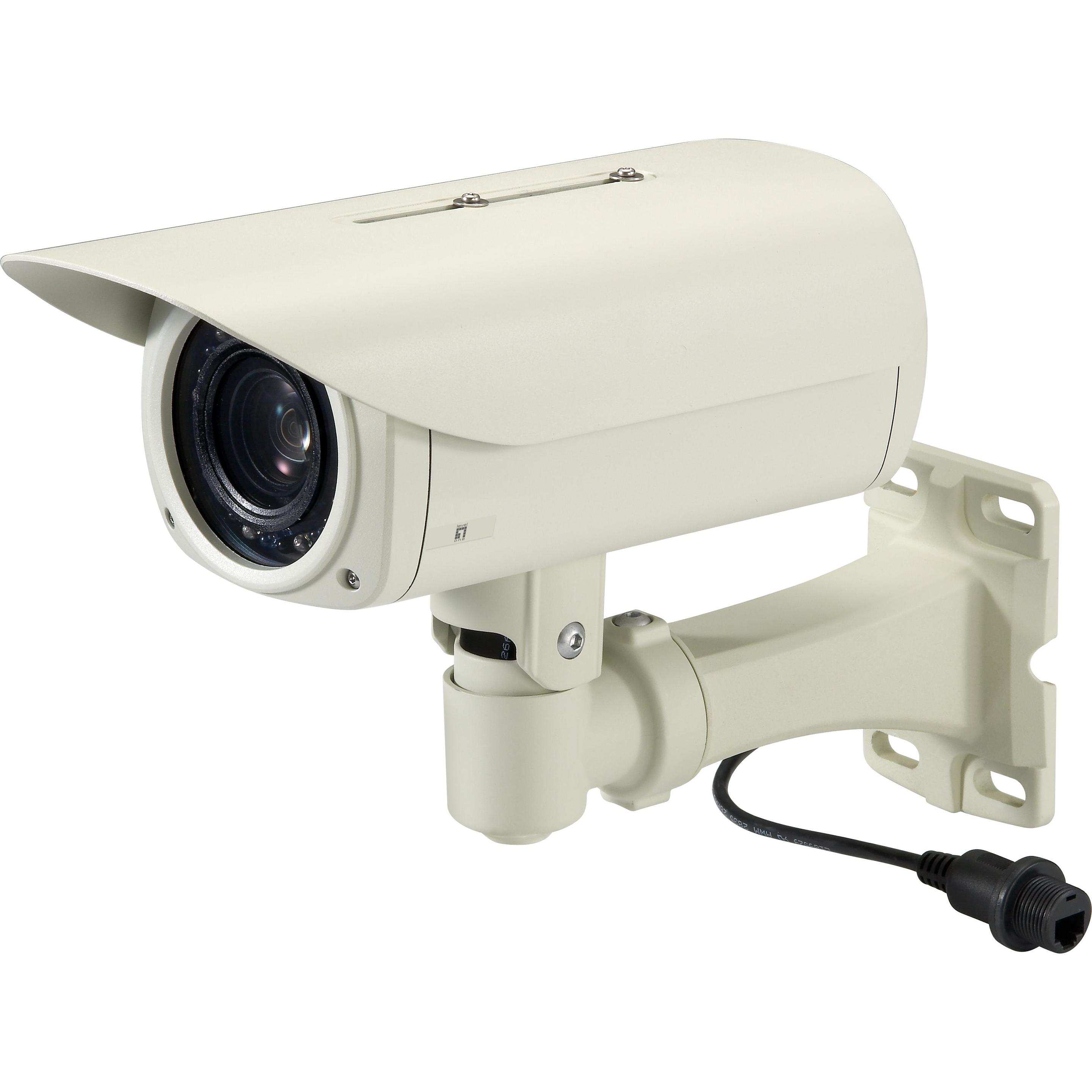 LevelOne IP Kamera FCS-5065 (2592 x 1944 Pixels), Netzwerkkamera, Weiss
