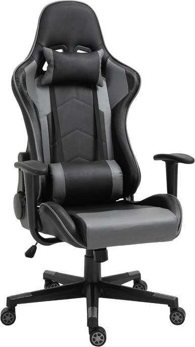 Produktbild Swisshandel24 Ergonomischer Bürostuhl, Gaming Stuhl, Kunstleder, Schaumstoff, Schwarz