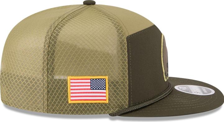 Produktbild New Era 9Fifty Split Panel Cap - Salute Cleveland Browns