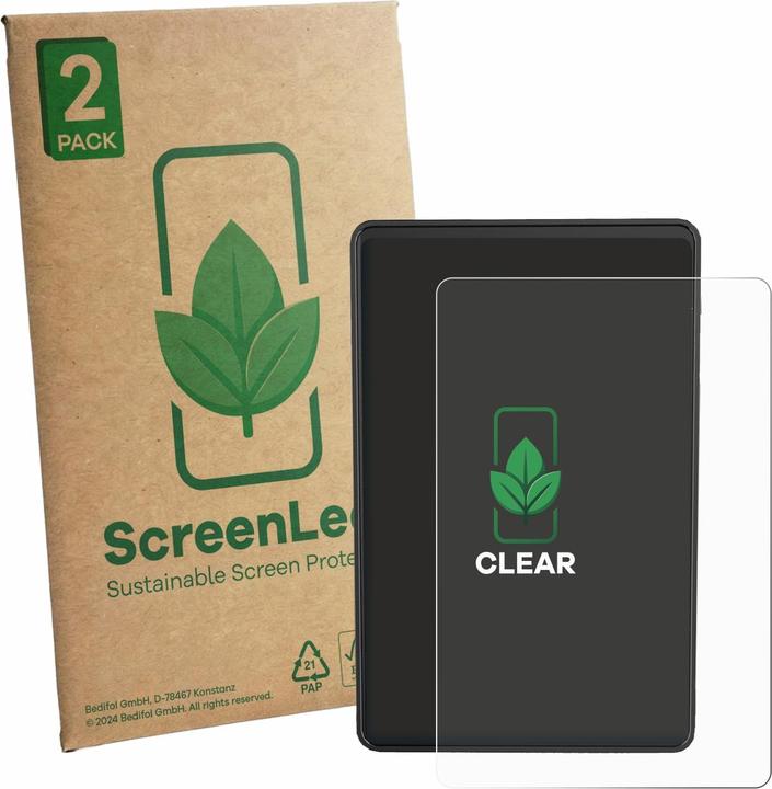 Produktbild ScreenLeaf Schutzfolie für Bafang VD04 nachhaltiger Displayschutz Display Schutz Folie Klar Transparent