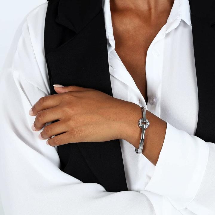 Immagine prodotto Morellato Bracciale in acciaio massiccio con cristalli Bagliori SAVO25 (Acciaio)