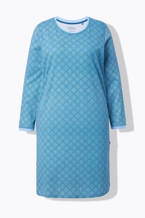 Produktbild Ulla Popken Bigshirts, 2er-Pack, Muster, Rundhals, 3/4-Arm (52)